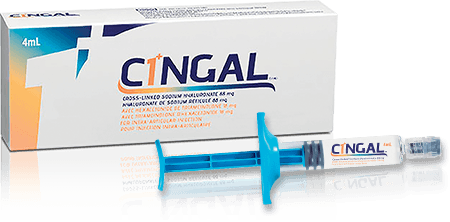 Boîte et seringue de Cingal